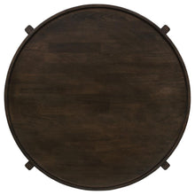 Load image into Gallery viewer, Cota - Round Solid Wood Coffee Table - Dark Brown