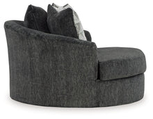 Load image into Gallery viewer, Biddeford - Shadow - Oversized Swivel Accent Chair