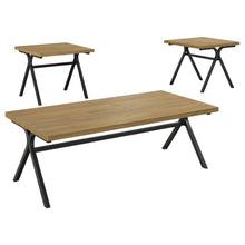 Load image into Gallery viewer, Colmar - 3 Piece Engineered Wood Coffee Table Set - Golden Oak