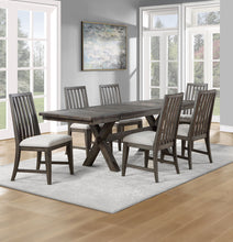 Load image into Gallery viewer, Riverdale - 7 Piece Dining Set (Black Dining Table, 6 Side Chairs) - Black