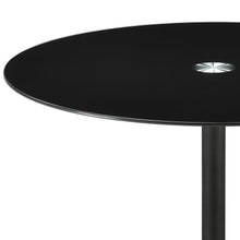 Load image into Gallery viewer, Ganso - Round Metal Coffee Table With Tempered Glass Top - Black