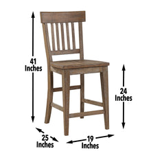Load image into Gallery viewer, Riverdale - Counter Chair (Set of 2) - Dark Brown
