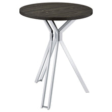 Load image into Gallery viewer, Edgerton - Round Pub Height Bistro Bar Table - Dark Oak