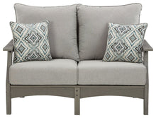 Load image into Gallery viewer, Visola - Gray - Loveseat W/Cushion