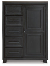 Load image into Gallery viewer, Foyland - Black / Brown - Door Chest