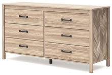 Load image into Gallery viewer, Battelle - Tan - Six Drawer Dresser