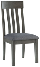 Load image into Gallery viewer, Hallanden - Black / Gray - Dining UPH Side Chair (Set of 2)