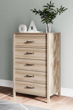 Load image into Gallery viewer, Battelle - Tan - Five Drawer Chest