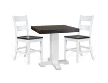 Load image into Gallery viewer, Carriage House - Pub Table - White / Dark Brown