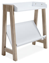 Load image into Gallery viewer, Blariden - White / Tan - Small Bookcase