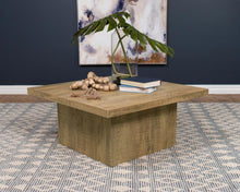 Load image into Gallery viewer, Devar - Square Engineered Wood Coffee Table - Mango Brown