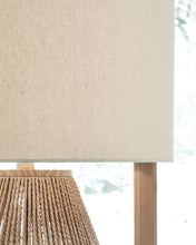 Load image into Gallery viewer, Clayman - Natural / Brown - Paper Table Lamp