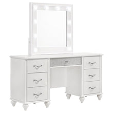 Load image into Gallery viewer, Barzini - 7-Drawer Vanity Set With Lighting - White