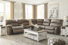 Load image into Gallery viewer, Segburg - Driftwood - Left Arm Facing Power Sofa With Console 4 Pc Sectional