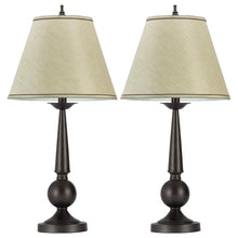 Load image into Gallery viewer, Ochanko - Empire Shade Table Lamp (Set of 2) - Bronze