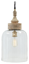 Load image into Gallery viewer, Faiz - Transparent - Glass Pendant Light