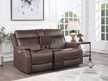 Load image into Gallery viewer, Valencia - Power Reclining Console Loveseat