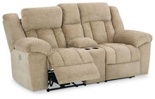 Load image into Gallery viewer, Tip-off - Power Reclining Loveseat With Console / Adj Headrest