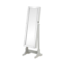 Load image into Gallery viewer, Yvonne - Cheval Mirror With Jewelry Storage - Dove Gray