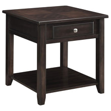 Load image into Gallery viewer, Bradford - 1-Drawer Square Wood End Table - Walnut