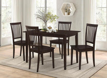 Load image into Gallery viewer, Gomez - 5 Piece Rectangular Dining Table Set - Cappuccino