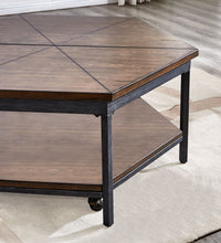 Load image into Gallery viewer, Ultimo - Hexagon Lift Top Cocktail Table - Brown