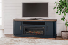 Load image into Gallery viewer, Landocken - Two-tone - 83&quot; TV Stand With Electric Fireplace
