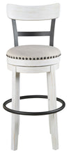Load image into Gallery viewer, Valebeck - Tall Upholstered Swivel Barstool