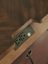 Load image into Gallery viewer, Royale - Nightstand With USB And Power Outlet - Dark Brown