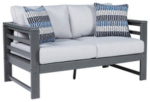 Load image into Gallery viewer, Amora - Charcoal Gray - Loveseat W/Cushion