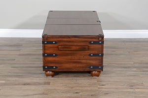 Santa Fe - Trunk Coffee Table - Dark Brown