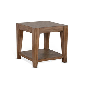 Doe Valley - End Table - Dark Brown