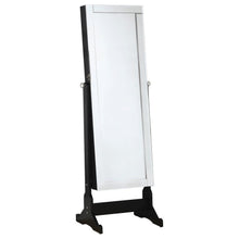 Load image into Gallery viewer, Cortez - Cheval Mirror With Jewelry Storage - Black