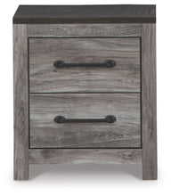 Load image into Gallery viewer, Bronyan - Dark Gray - Two Drawer Night Stand