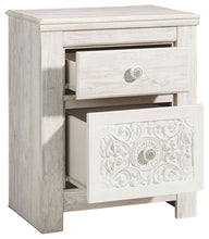 Load image into Gallery viewer, Paxberry - Whitewash - Two Drawer Night Stand