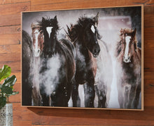 Load image into Gallery viewer, Chaseburn - Brown / Black / White - Wall Art