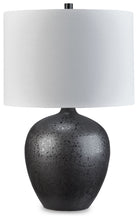 Load image into Gallery viewer, Ladstow - Black - Ceramic Table Lamp