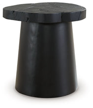 Load image into Gallery viewer, Wimbell - Black - Round End Table