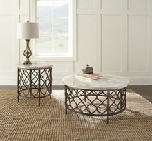 Load image into Gallery viewer, Roland - Marbletop Cocktail Table - White