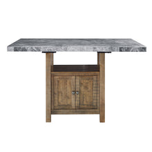 Load image into Gallery viewer, Grayson - Gray Marble Counter Table - Dark Gray