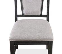 Load image into Gallery viewer, Stevens - Side Chair (Set of 2) - Charcoal &amp; Gray