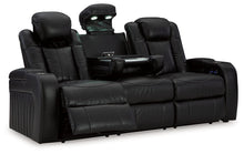 Load image into Gallery viewer, Caveman Den - Midnight - Power Reclining Sofa With Adj Headrest