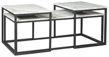 Load image into Gallery viewer, Donnesta - Gray / Black - Occasional Table Set (Set of 3)