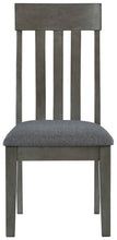 Load image into Gallery viewer, Hallanden - Black / Gray - Dining UPH Side Chair (Set of 2)