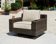 Load image into Gallery viewer, Coastline Bay - Brown - Swivel Lounge W/ Cushion