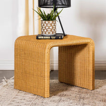 Load image into Gallery viewer, Juanita - Square Woven Rattan End Table - Natural