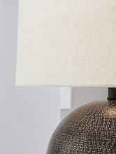 Load image into Gallery viewer, Hambell - Black / Gold Finish - Metal Table Lamp