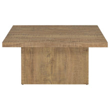 Load image into Gallery viewer, Devar - Square Engineered Wood Coffee Table - Mango Brown