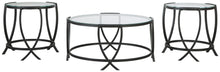 Load image into Gallery viewer, Tarrin - Black - Occasional Table Set (Set of 3)