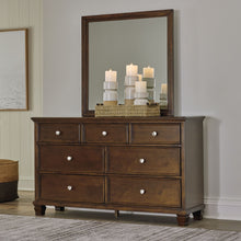 Load image into Gallery viewer, Danabrin - Brown - Dresser And Mirror